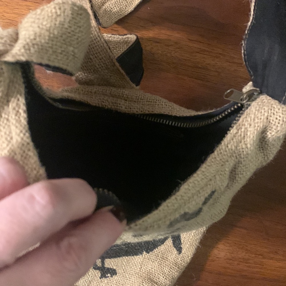 Clean Save Ocean Burlap Crossbody - image 4